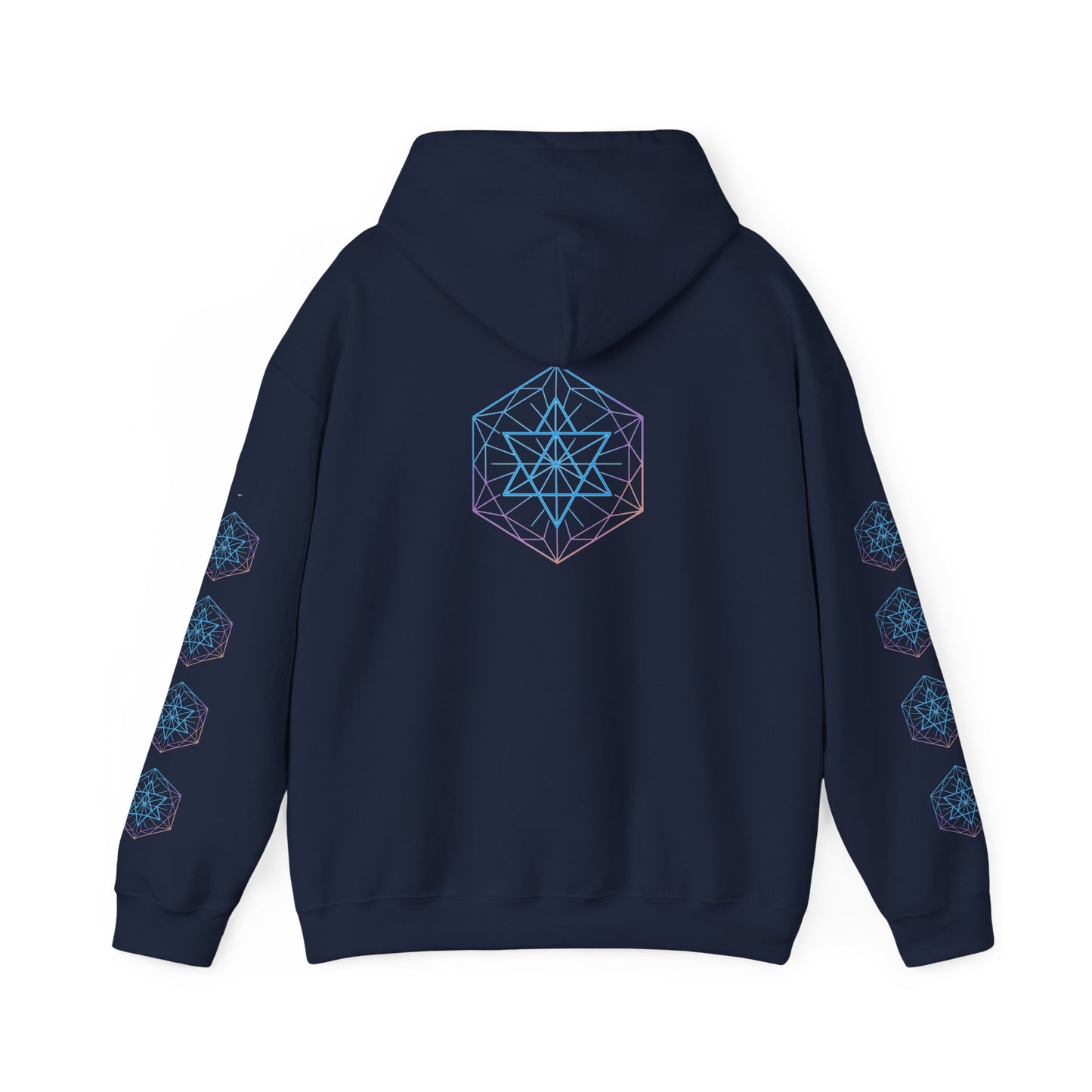 Merkaba Hoodie – Activated in Geometry