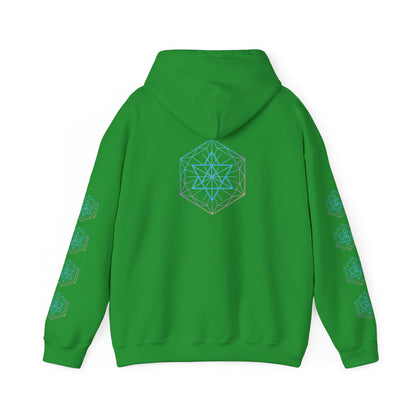Merkaba Hoodie – Activated in Geometry