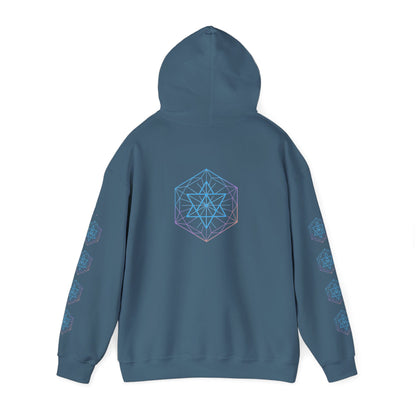 Merkaba Hoodie – Activated in Geometry
