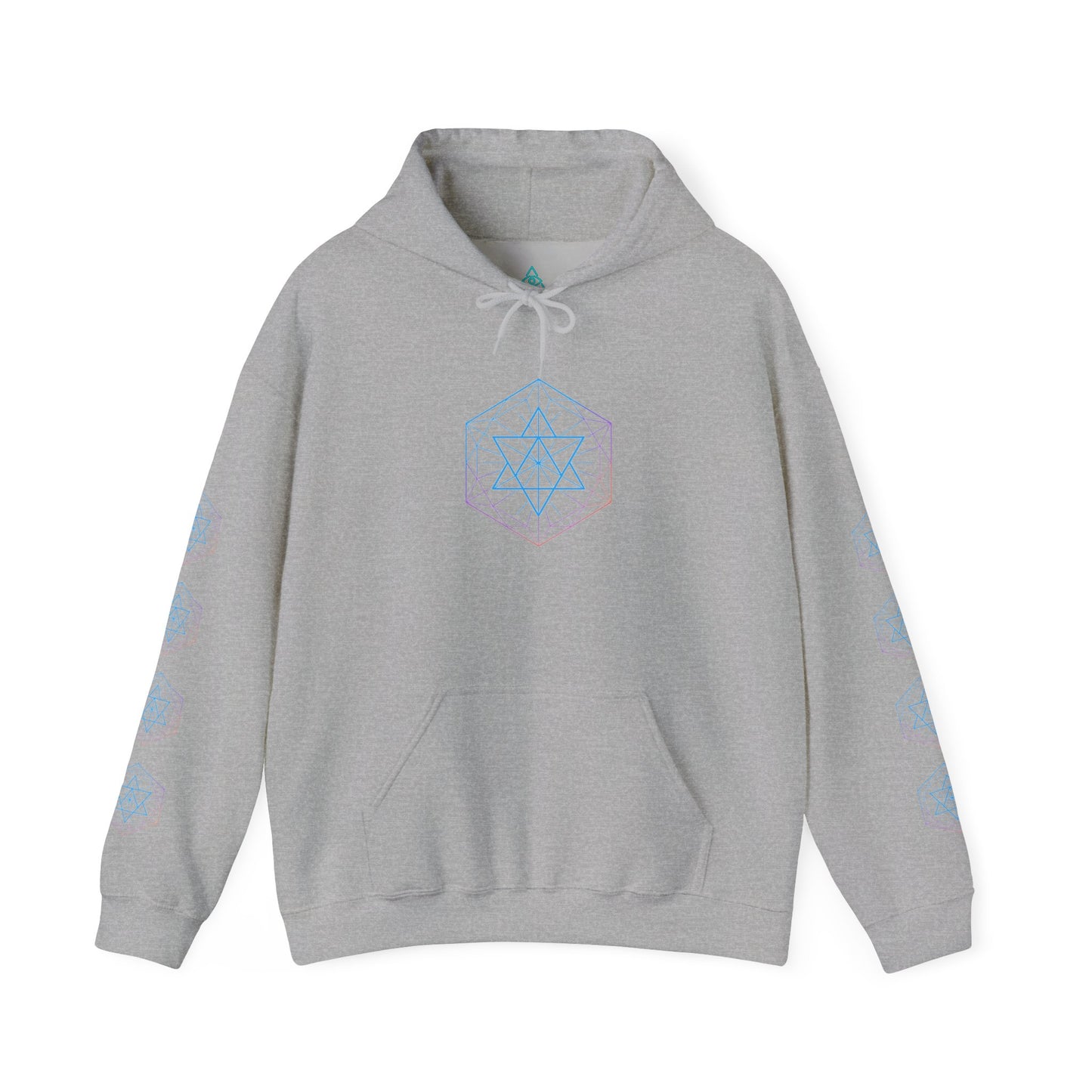 Merkaba Hoodie – Activated in Geometry