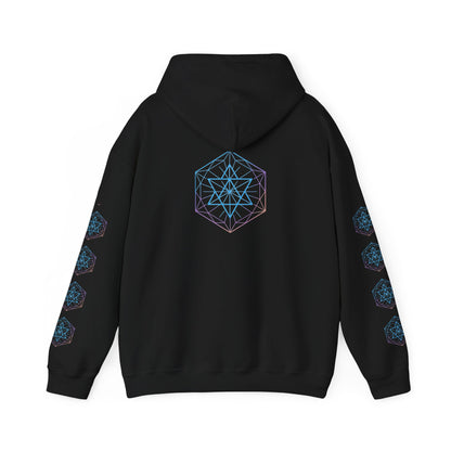 Merkaba Hoodie – Activated in Geometry