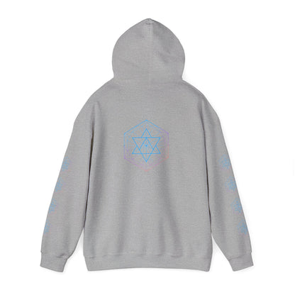 Merkaba Hoodie – Activated in Geometry
