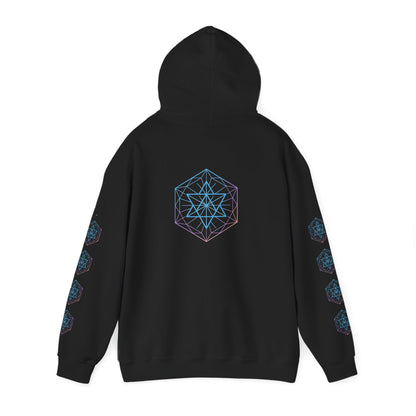 Merkaba Hoodie – Activated in Geometry