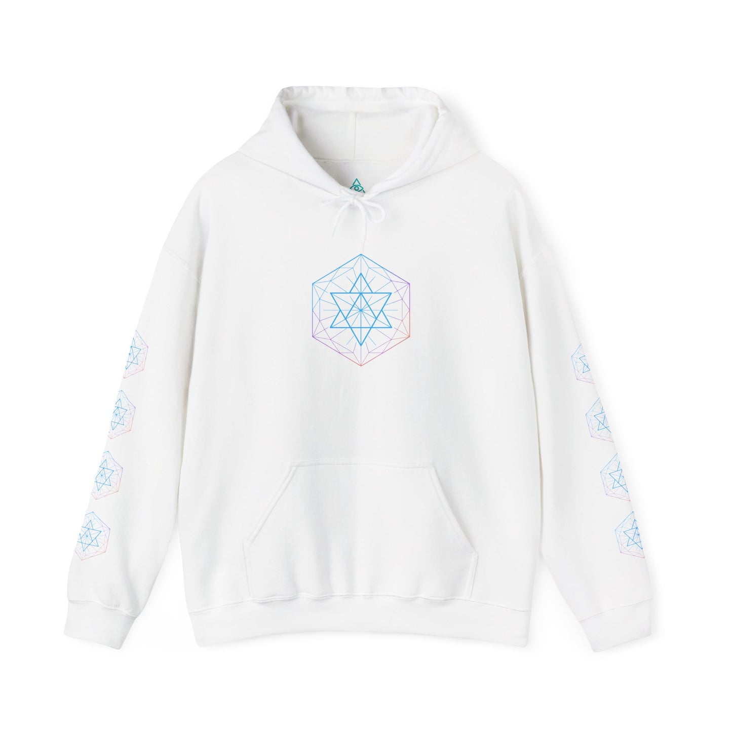 Merkaba Hoodie – Activated in Geometry