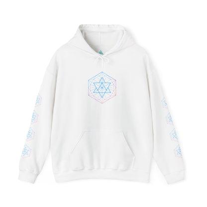 Merkaba Hoodie – Activated in Geometry