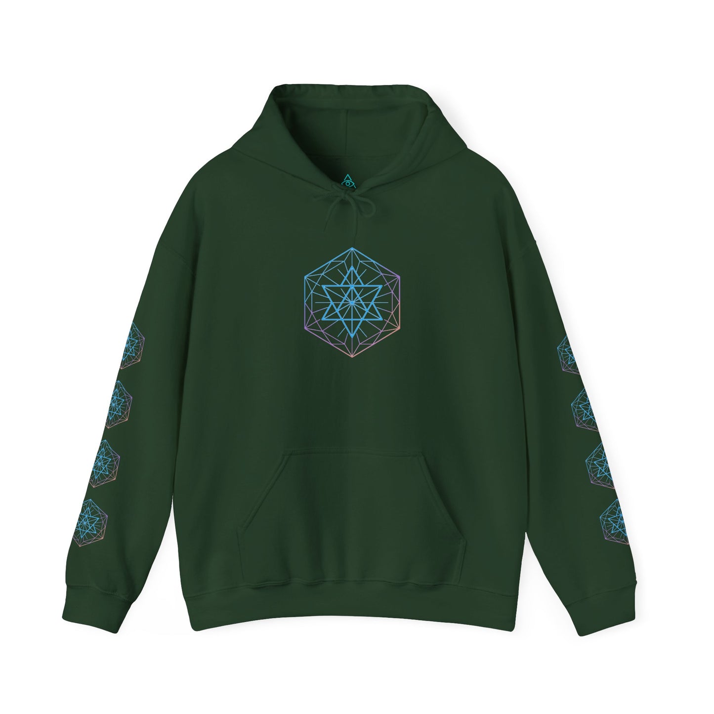 Merkaba Hoodie – Activated in Geometry